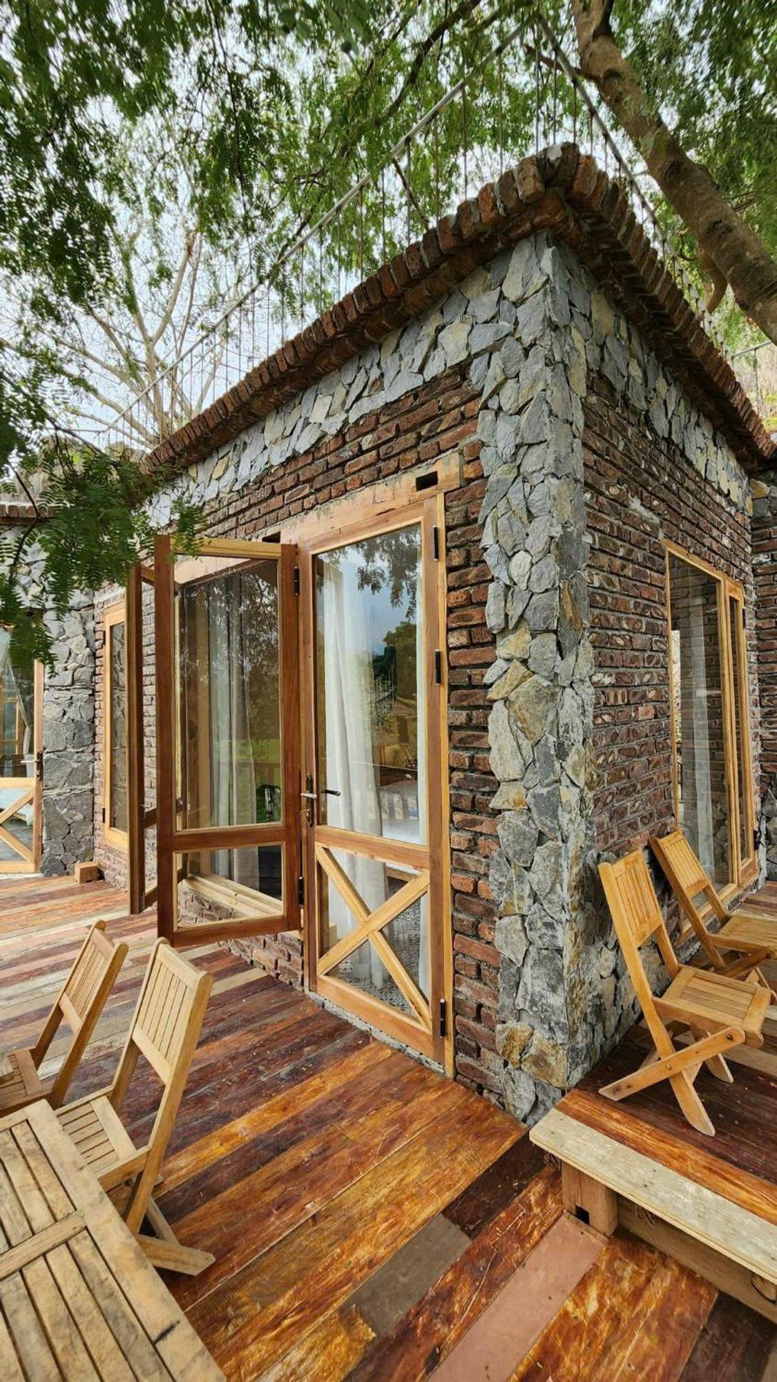 Mai Chau 4 Seasons Bungalow & Hotel Bagian luar foto