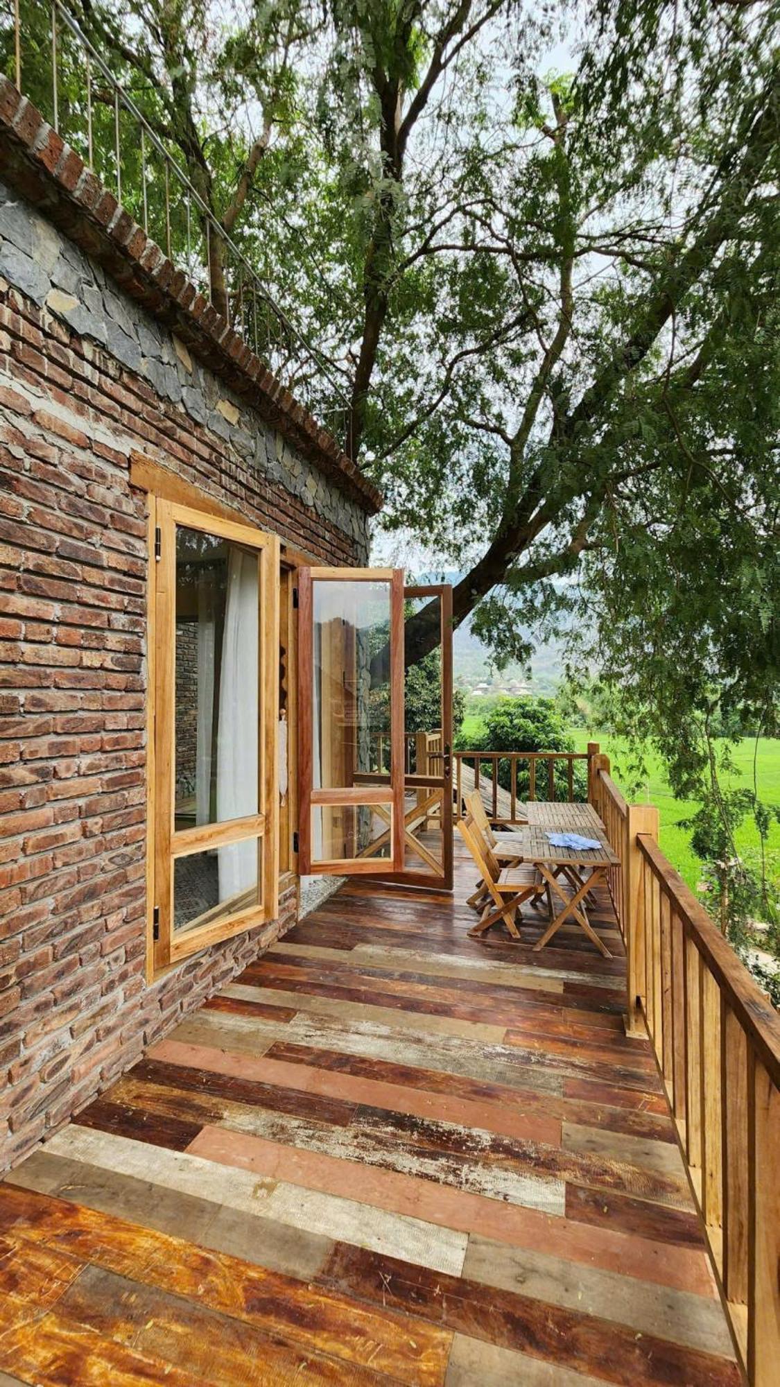 Mai Chau 4 Seasons Bungalow & Hotel Bagian luar foto