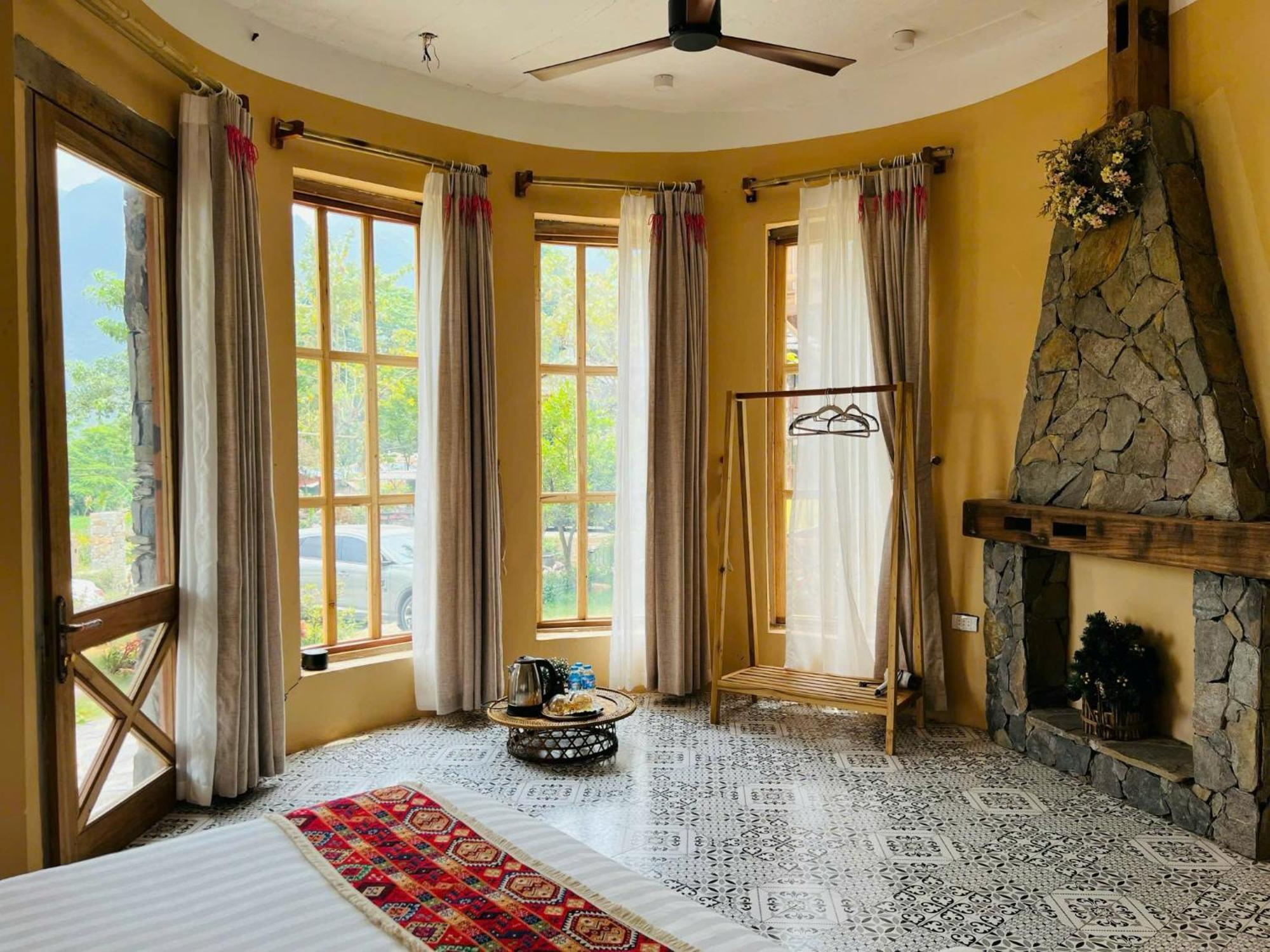 Mai Chau 4 Seasons Bungalow & Hotel Bagian luar foto