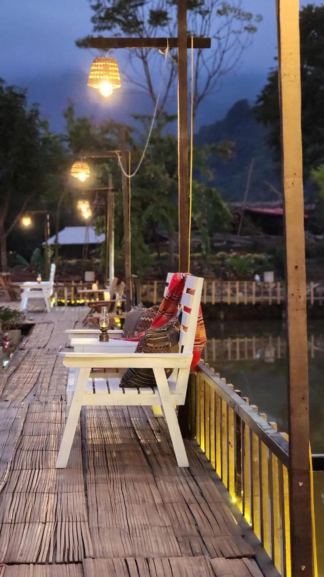 Mai Chau 4 Seasons Bungalow & Hotel Bagian luar foto