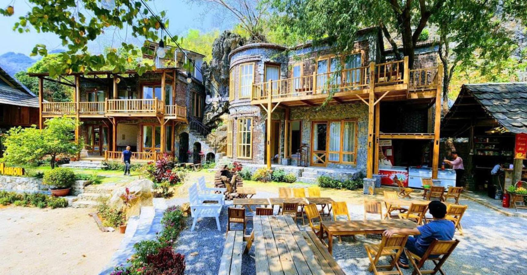 Mai Chau 4 Seasons Bungalow & Hotel Bagian luar foto